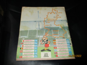 Kompletno popunjen album UEFA EURO 88 Panini