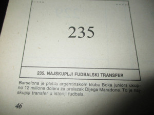 Prazan album i kompletan set Rekordi Dnevnik 1992 god.