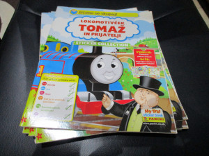 Prazan album Tomas i prijatelji Panini