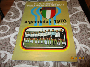 Kompletno popunjen album Argentina 1978