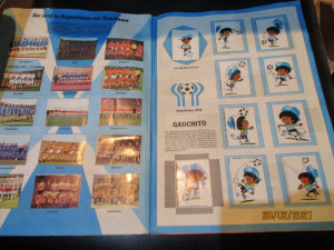 Kompletno popunjen album Argentina 1978