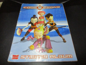 Kompletno popunjen album Code Lyoko Luxor