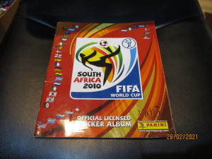 Kompletno popunjen album South Africa FIFA World Cup 2010 Panini