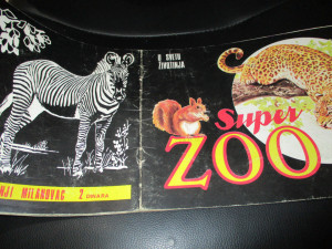 Kompletno popunjen album Super zoo Panini
