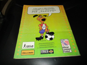 Kompletno popunjen album USA 94 Upper Deck