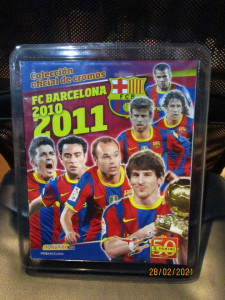 Prazan album i kompletan set sličica FC BARCELONA 2010-2011 Panini