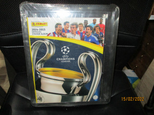 Prazan album i kompletan set sličica Liga Šampiona 2014-2015 Panini