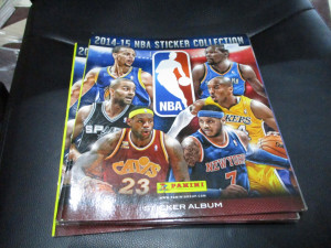 Prazan album NBA 2014-15 Panini