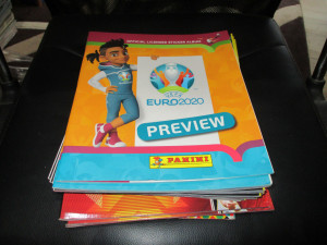 Prazan album UEFA EURO 2020 Preview Panini