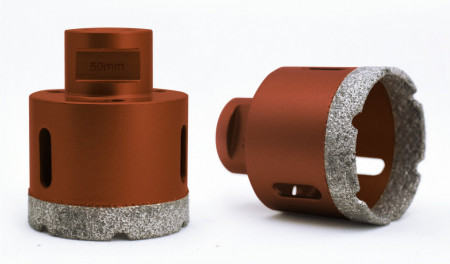 Carota diamantata pt. gresie portelanata & piatra - diam. 43mm - Profesional Standard - DXDY.REDrill.43