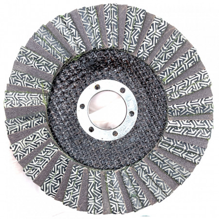 Disc lamelar pt. slefuit granit, gresie, portelan, sticla, #200 Ø115mm - DXDY.FLAP200.115