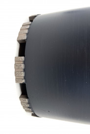 Carota diamantata segment turbo pt. beton armat diam. 162 x 450 (mm) - Profesional Standard - DXDY.S1117.162