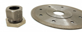Adaptor 22,2mm la M14 - pentru cupe sau discuri cu interior de 22,2mm pt. prindere M14 - DXDY.QF22M14