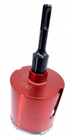 Carota Diamantata 82mm pt. Beton si Zidarie cu prindere SDS - DXDY.SDCON.82