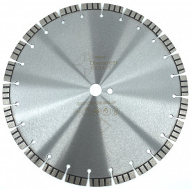 Disc DiamantatExpert pt. Beton armat - Turbo Laser 450mm Profesional Standard - DXDY.ECON.450.25