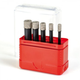 Kit 5 carote diamantate Montolit FAJ 6 mm - pt. portelan, ceramica, granit etc.