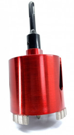 Carota Diamantata 82mm pt. Beton si Zidarie cu prindere SDS - DXDY.SDCON.82