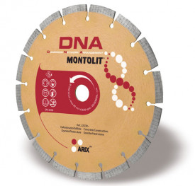 Disc diamantat Montolit DNA LX180 - taiere uscata - pt. beton, granit, piatra dura, etc.