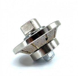 Freza Diamantata Bizot 45 grade - Inaltime 10mm pt. Marmura, Granit si Gresie - DXDY.BVL.H10D65