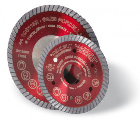 Disc diamantat Montolit TCS250R - taiere uscata - pt. portelan, placi ceramice dure, etc.