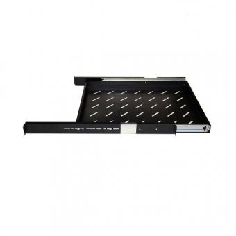 Raft mobil, pentru rack 1000 mm, Adancime utila 71.5 cm, 1U/19"