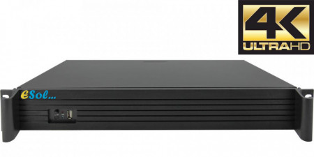 NVR 36 canale 4K H.265, real time recording & live - EN265/436