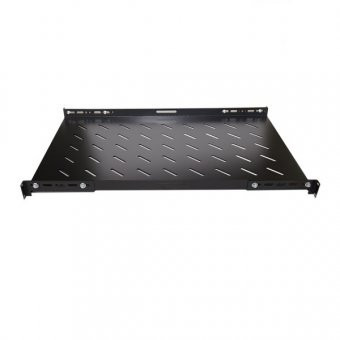 Raft fix, pentru rack 600 mm, Adancime utila 37 cm, 1U/19"