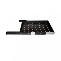 Raft mobil, pentru rack 600 mm, Adancime utila 37 cm, 1U/19"