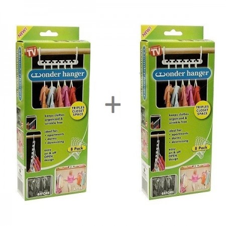 1+1 Suport pentru 40 de umerase, organizatorul perfect