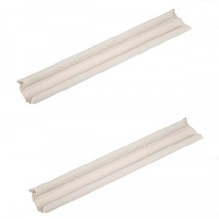 Set 2x Protectie anti curent pentru usi si ferestre, culoare alb