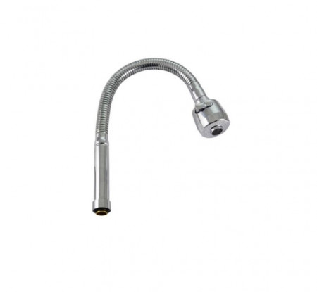 Pipa flexibila anticalcar pentru baterii sanitare D24 mm, cu 2 funcții
