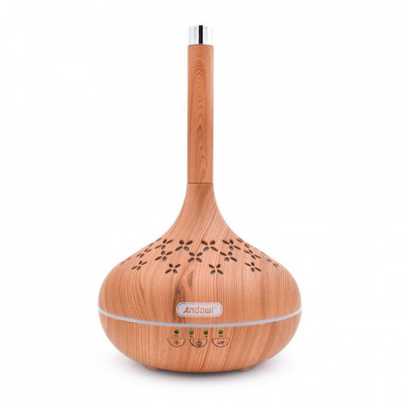 Umidificator aromaterapie, 200 ml și iluminare decorativă cu LED