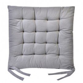 Perna decorativa pentru scaun, culoare gri