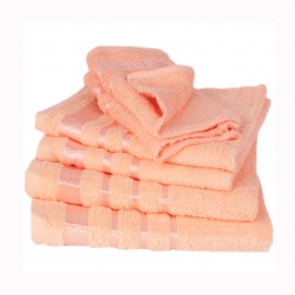 Set de 4 prosoape bumbac Pakistanez, diferse culori