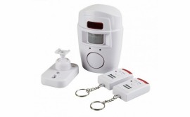 Sistem ALARMA wireless cu 2 Telecomenzi,distanta detectie 7m