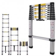 Scara telescopica extensibila din aluminiu inaltime 2.60 m-TRANSPORT GRATUIT!