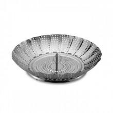Sita cu aburi, material inox, dimensiuni 15 x 8 x 22 cm