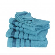 Set de 4 prosoape bumbac Pakistanez, diferse culori