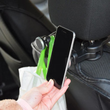 Suport magnetic telefon ,cu fixare la tetiera si suport bagaje