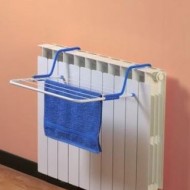 Uscator de rufe, pentru calorifer si balcon, 51x35x16 cm