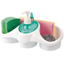 Feliator de cartofi si legume + Dispenser detergent de vase cu suport pentru burete