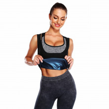 Maieu slabire pentru femei cu efect sauna Sweat Shaper