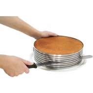 Feliator reglabil pentru blat de tort 16 si20 cm