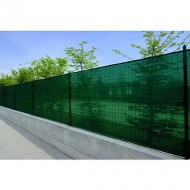 Plasa verde pentru gard 1x9 M, grad de umbrire 88%