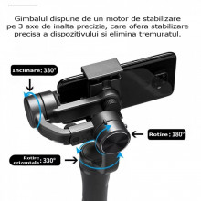 Stabilizator imagine Gimbal cu 3 axe