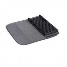Suport 2in1 uscare si depozitare vesela cu prosop absorbant din microfibra