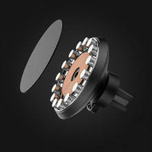 Suport auto magnetic pentru telefon, cu incarcare wireless