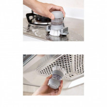 Perie de vase cu rezervor pentru detergent