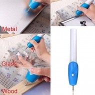 Set 2 creioane electrice de gravat lemn, metal, sticla etc