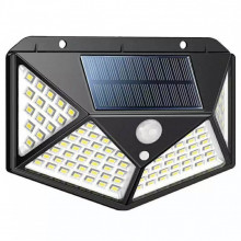 Set 6 lampi cu 100 led-uri si incarcare solara